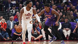 NBA简报:骑士136-106胜猛龙迎开门红 米切尔21分 莫布里25+8 巴恩斯14中3