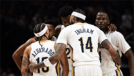 NBA简报:鹈鹕105-103逆转开拓者 英格拉姆中投准绝杀 锡安致胜封盖