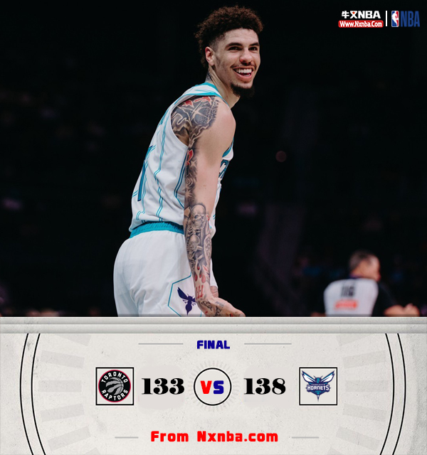 NBA简报:黄蜂138-133战胜猛龙 曼恩27分 巴雷特31+8 珀尔特尔20+16