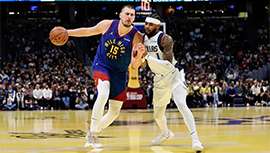 NBA简报:独行侠123-120逆转掘金 马绍尔生涯新高 约基奇复出33+17+10