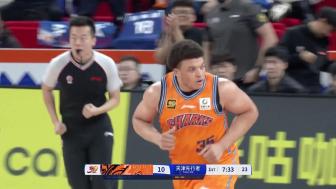 2024年12月10日 CBA常规赛 上海vs天津 全场录像回放