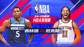 2025年01月18日 NBA常规赛 森林狼vs尼克斯 全场录像回放