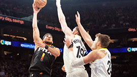 NBA简报:太阳135-127爵士 阿伦1.2秒6分 布克47+6+11 杜兰特比尔缺阵