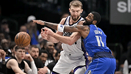 NBA简报:国王129-128胜独行侠 德罗赞抛投绝杀砍42+7 欧文30+9+7
