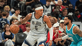 NBA简报:魔术102-86大胜黄蜂 班凯罗24+8+6 小瓦格纳16+7 布里奇斯19+8