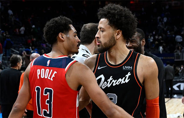 NBA更新排名:哈登小卡携手冲4连胜 联盟头名全力冲击15连胜创历史