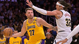 NBA简报:湖人120-108复仇掘金 东契奇31+9+7 里夫斯22+5+8 戈登26+11
