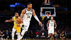 NBA简报:雄鹿118-89击退湖人 字母哥28+7 布朗尼生涯新高17+5