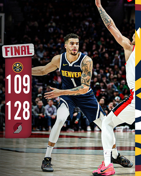 NBA排名更新:湖人坐收渔利升西部第三 快船连胜巩固西部第七席位