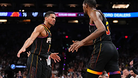 NBA简报:太阳123-112击败骑士 赛季最长连败！米切尔18中2 杜兰特42+6+8