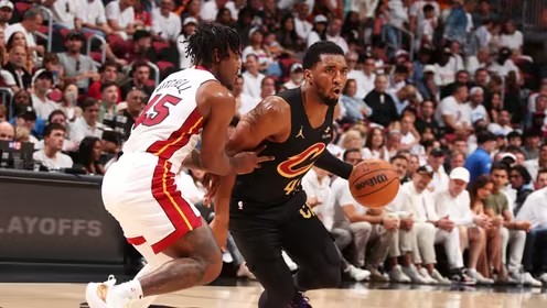2025年04月27日 NBA季后赛东部首轮G3 骑士vs热火 全场录像回放