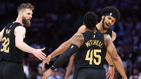 2024年04月29日 NBA季后赛东部首轮G4 骑士vs热火 全场录像回放