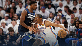 NBA简报:森林狼143-104大胜雷霆 华子30+9+6 亚历山大正负值-32