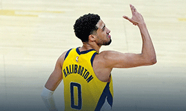 NBA简报:步行者125-108大胜尼克斯 西卡31+5 哈利伯顿21+6+13